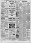 Portland Daily Press: February 21,1881