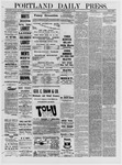 Portland Daily Press: March 10,1881