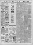 Portland Daily Press: March 30,1881