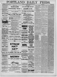 Portland Daily Press: June 09,1881