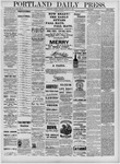 Portland Daily Press: August 23,1881