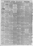Portland Daily Press: December 14,1881