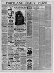 Portland Daily Press: March 30,1882