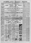 Portland Daily Press:  April 05,1882