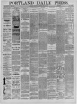 Portland Daily Press:  April 19,1882