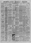 Portland Daily Press: April 24,1882
