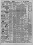 Portland Daily Press: April 27,1882