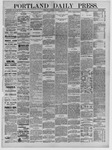 Portland Daily Press: April 29,1882
