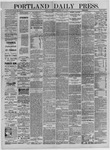 Portland Daily Press: May 01,1882