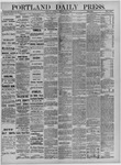 Portland Daily Press: May 04,1882