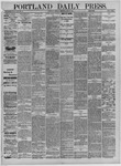 Portland Daily Press: May 08,1882