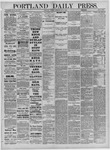 Portland Daily Press: May 09,1882