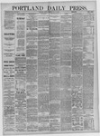 Portland Daily Press: May 19,1882
