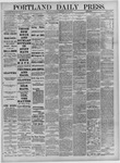 Portland Daily Press: May 20,1882