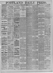 Portland Daily Press: May 30,1882