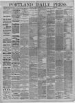 Portland Daily Press: June 01,1882