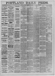 Portland Daily Press: June 03,1882