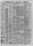 Portland Daily Press: June 05,1882
