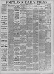 Portland Daily Press: June 06,1882