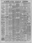 Portland Daily Press: June 07,1882