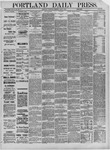 Portland Daily Press: June 08,1882