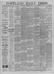 Portland Daily Press: June 09,1882