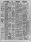 Portland Daily Press: June 13,1882