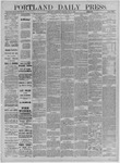 Portland Daily Press: June 21,1882