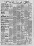 Portland Daily Press: June 24,1882