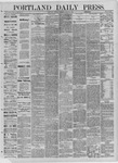 Portland Daily Press: June 26,1882