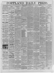 Portland Daily Press: June 29,1882