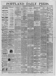Portland Daily Press: June 30,1882