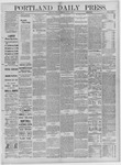 Portland Daily Press: July 07,1882