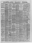 Portland Daily Press: July 18,1882