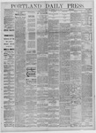 Portland Daily Press: July 19,1882
