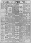 Portland Daily Press: July 22,1882