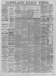 Portland Daily Press: July 24,1882