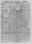 Portland Daily Press: July 31,1882