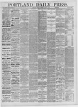 Portland Daily Press: August 01,1882