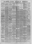 Portland Daily Press: August 03,1882
