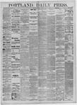 Portland Daily Press: August 08,1882