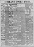 Portland Daily Press: August 22,1882