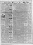 Portland Daily Press: August 29,1882