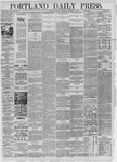 Portland Daily Press: September 01,1882