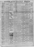 Portland Daily Press: September 07,1882