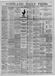 Portland Daily Press: September 12,1882