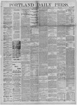 Portland Daily Press: September 13,1882