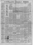 Portland Daily Press: September 15,1882