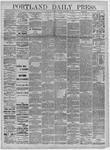 Portland Daily Press: September 19,1882