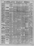 Portland Daily Press: September 21,1882